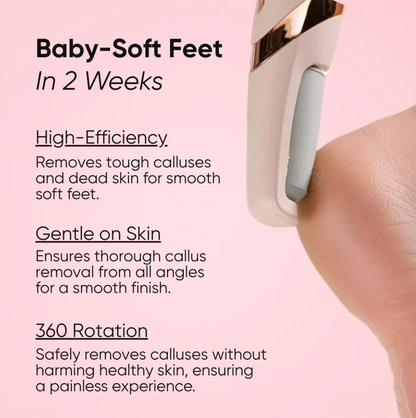 Easyheels- Foot Exfoliator & Callus Remover