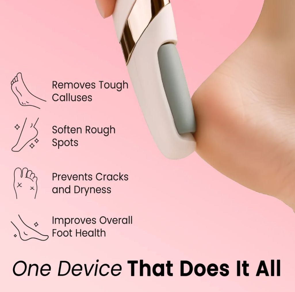 Easyheels- Foot Exfoliator & Callus Remover
